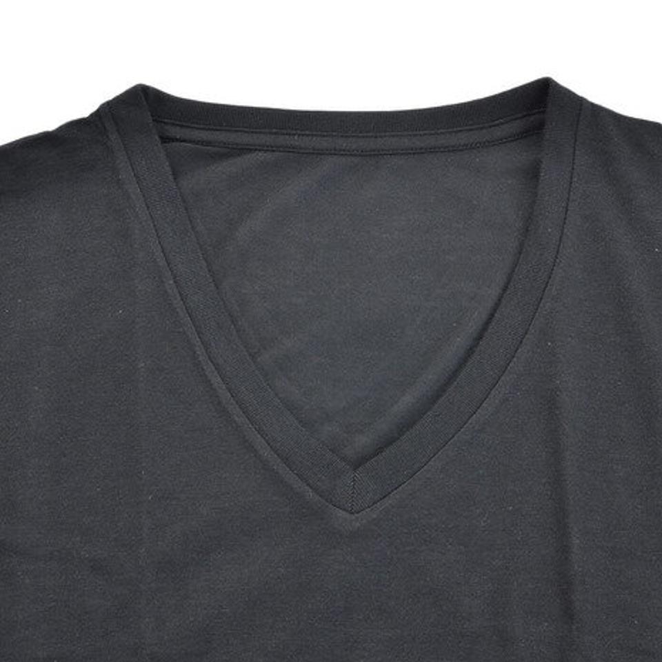 クー（Coo.） 2P半袖VネックTシャツ 891Q7TF1822 BLK （メンズ）