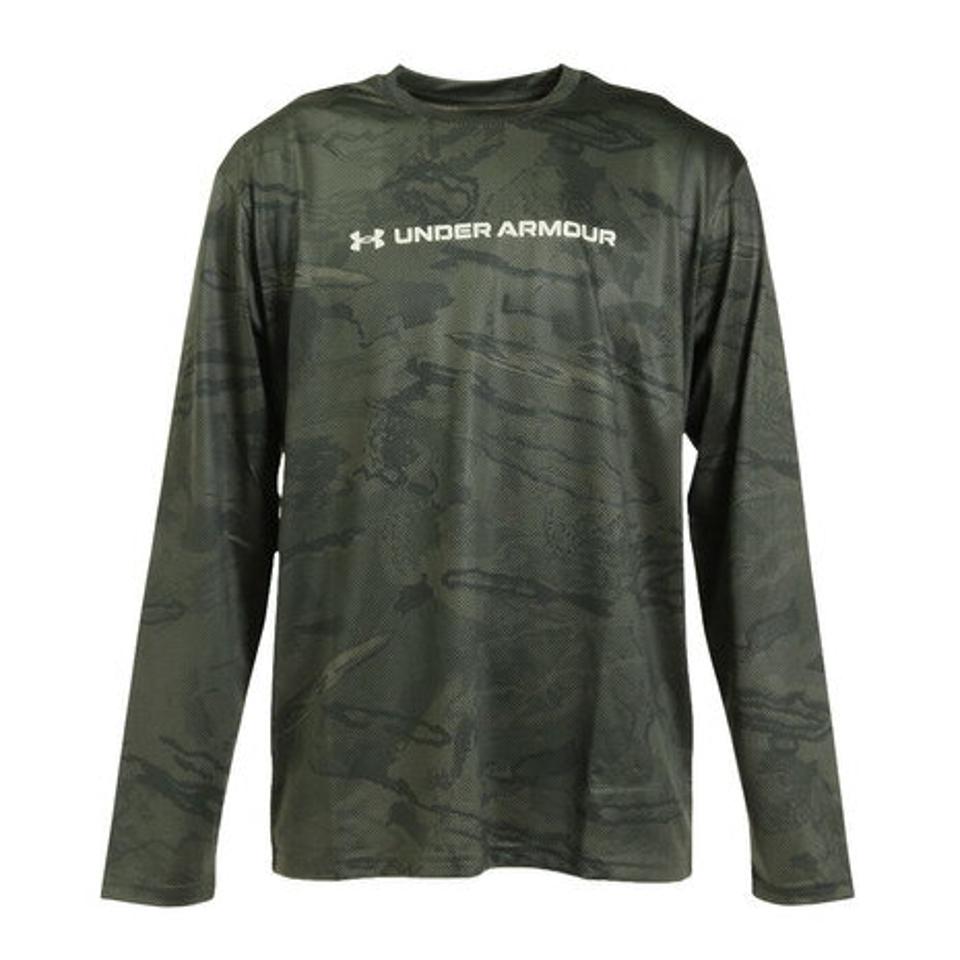 アンダーアーマー（UNDER ARMOUR）（メンズ）テック ロングスリーブ プリント Tシャツ 1375534 310