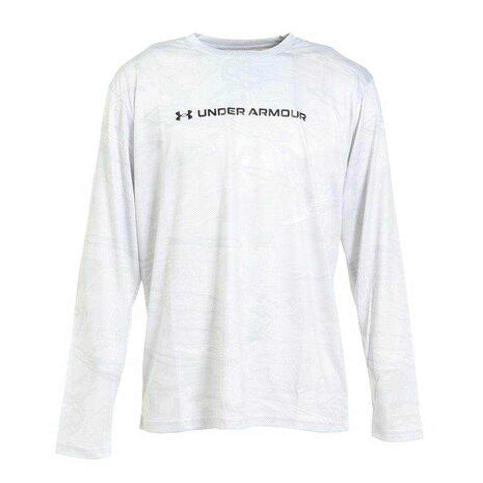 アンダーアーマー（UNDER ARMOUR）（メンズ）テック ロングスリーブ プリント Tシャツ 1375534 100