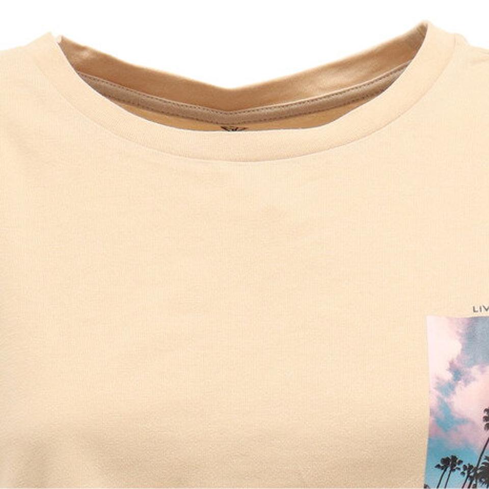 【5点以上で10％OFFクーポン！8/11まで】スウィベル（Swivel） Tシャツ レディース 半袖 プリント 870SW0EG3270 BEG （レディース）