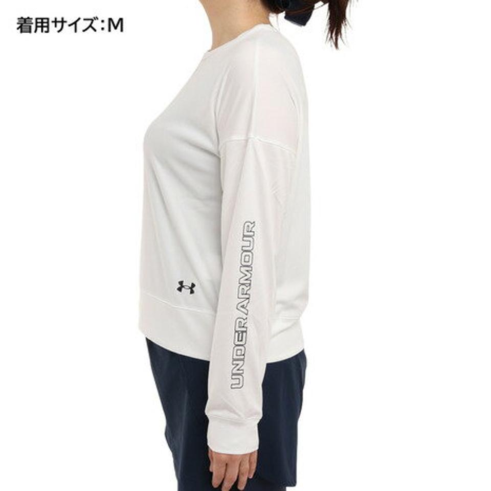 【10％OFFクーポン！】アンダーアーマー（UNDER ARMOUR） テック グラフィック ロングスリーブ Tシャツ 1375425 100 （レディース）