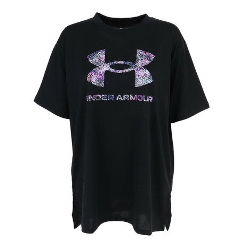 【2/5 24h限定 エントリー＆対象4店舗買い回りで最大P10倍！】アンダーアーマー（UNDER ARMOUR）（レディース）テック オーバーサイズ Tシャツ 1375424 001