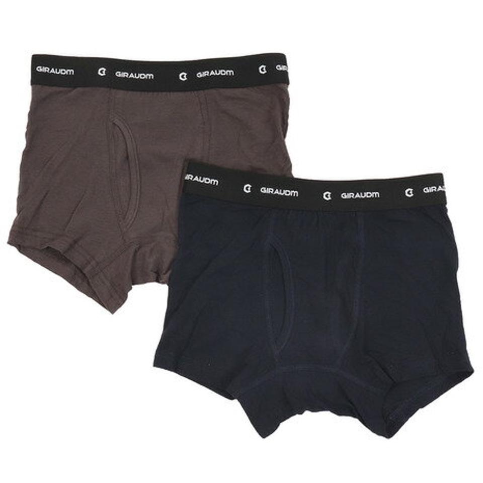 ジローム(GIRAUDM) ジュニア 2枚組 成型 ボクサーパンツ 893GM0GC6112N/G (キッズ)