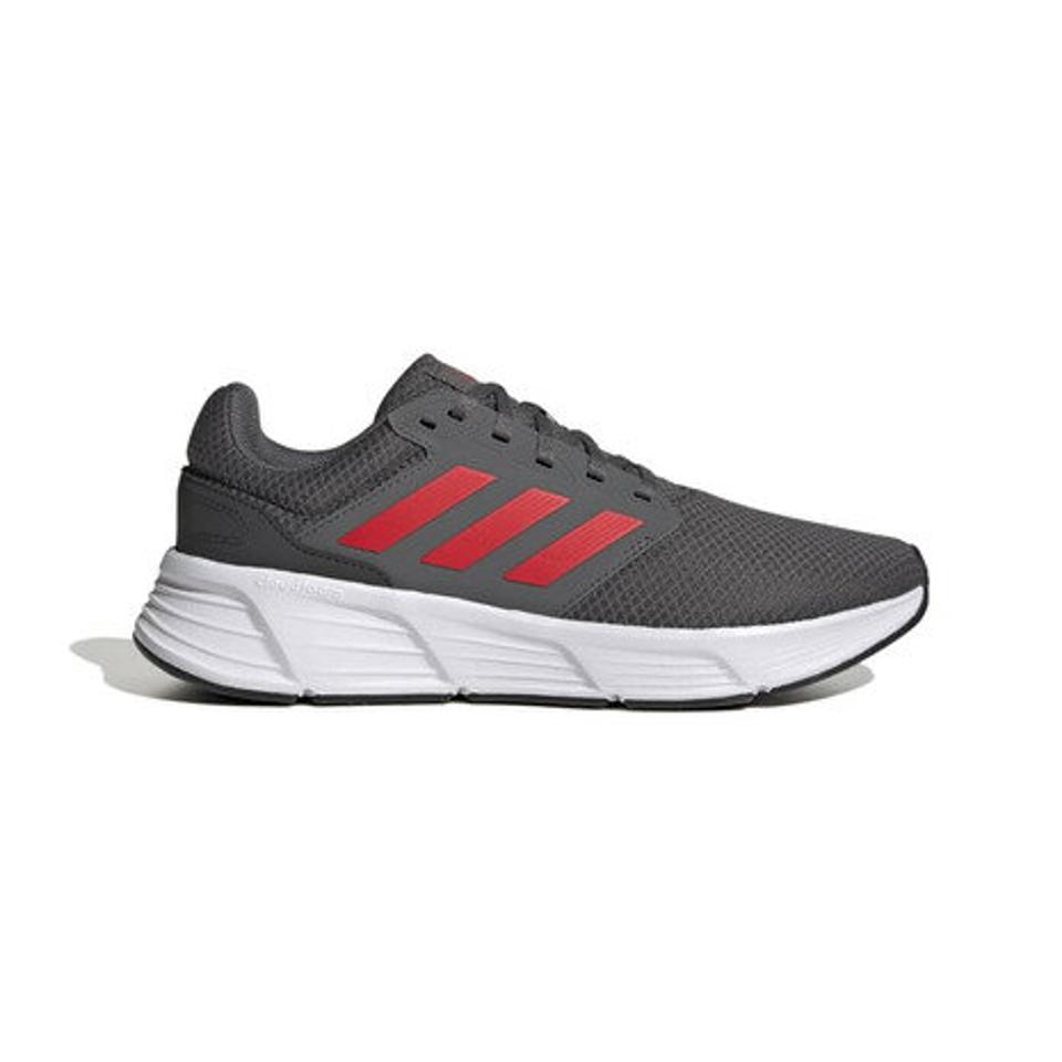 アディダス（adidas）（メンズ）ギャラクシー 6 M GALAXY 6 M グレー レッド GW4144 スポーツシューズ ランニングシューズ トレーニング スポーツ スニーカー