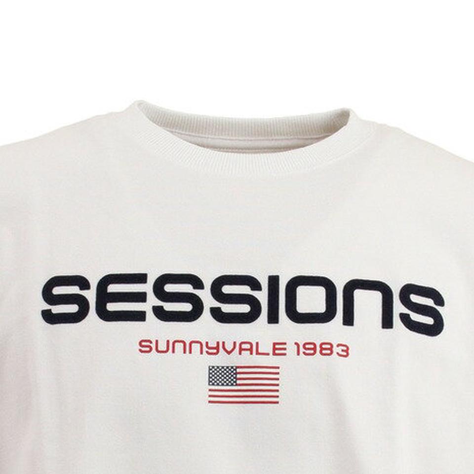 セッションズ（SESSIONS）（メンズ）Tシャツ メンズ 半袖 MID90 217168 WHT カットソー