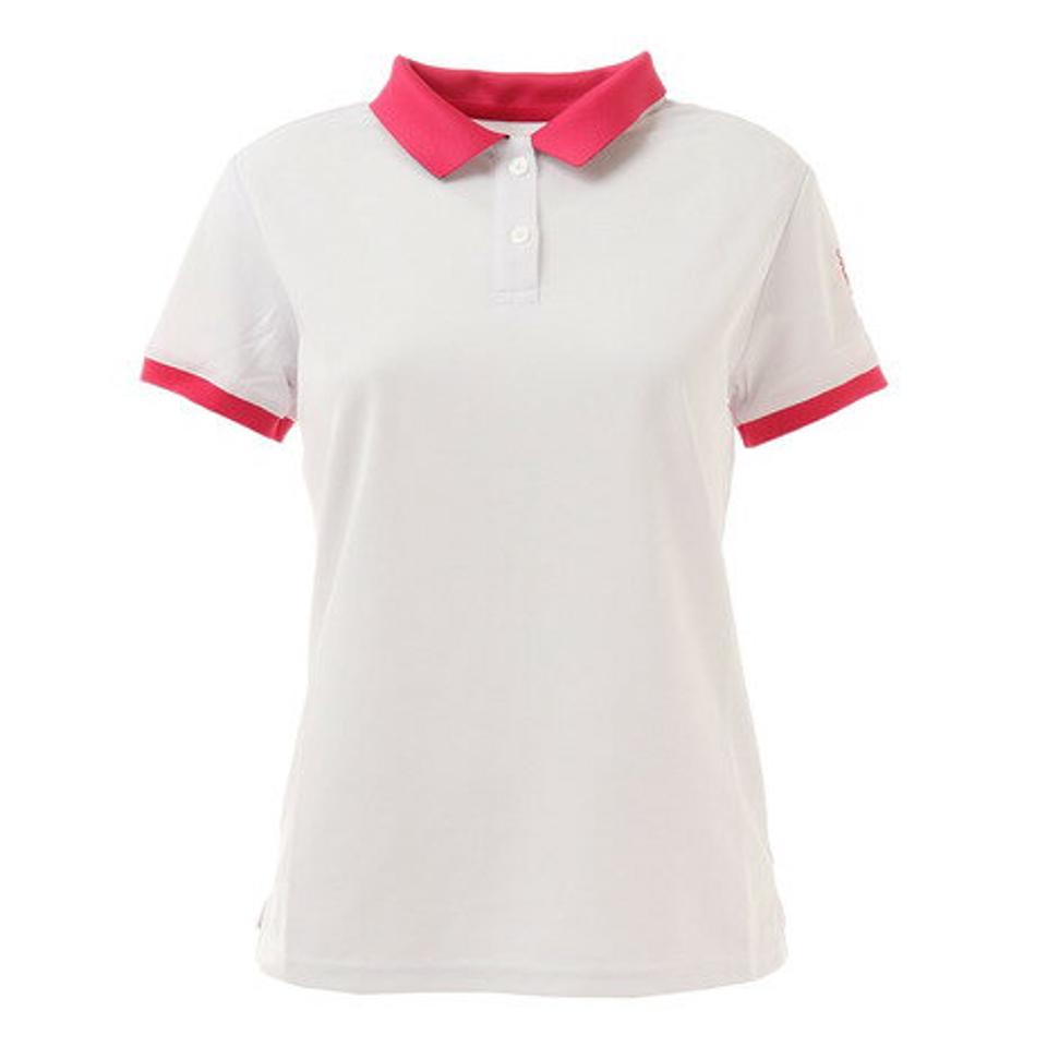 ビバハート(VIVA HEART) ゴルフウェア LPEカノコ半袖ポロシャツ アームカバー付き 012-23841-005 (レディース)