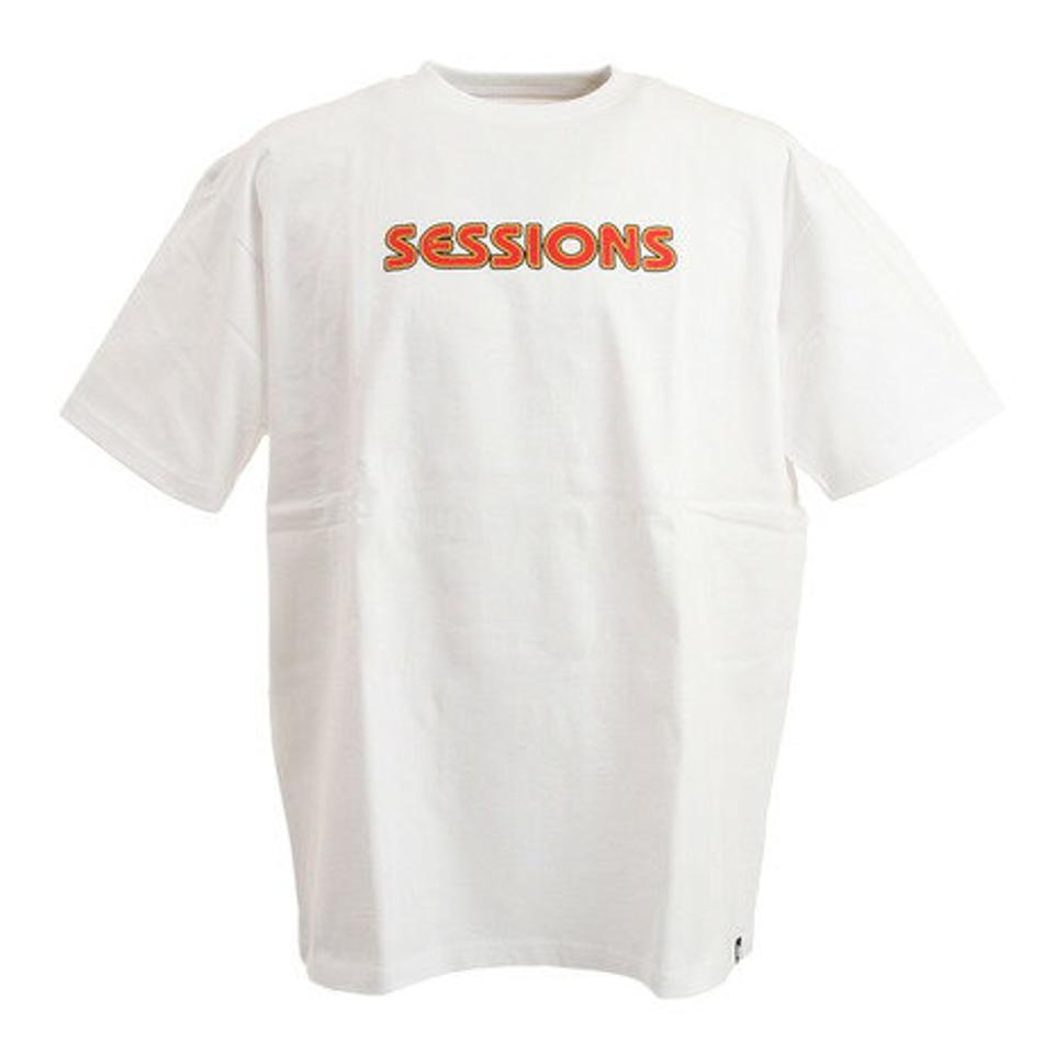 セッションズ（SESSIONS）（メンズ）Tシャツ メンズ 半袖 VIVA SESSIONS 217159 WHT カットソー