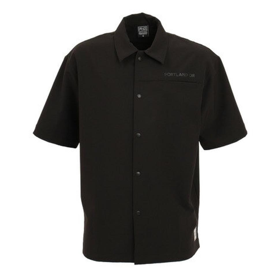 ライズ(RYZ)(メンズ)MFX ウーブン シャツ 869R1EG6249 BLK