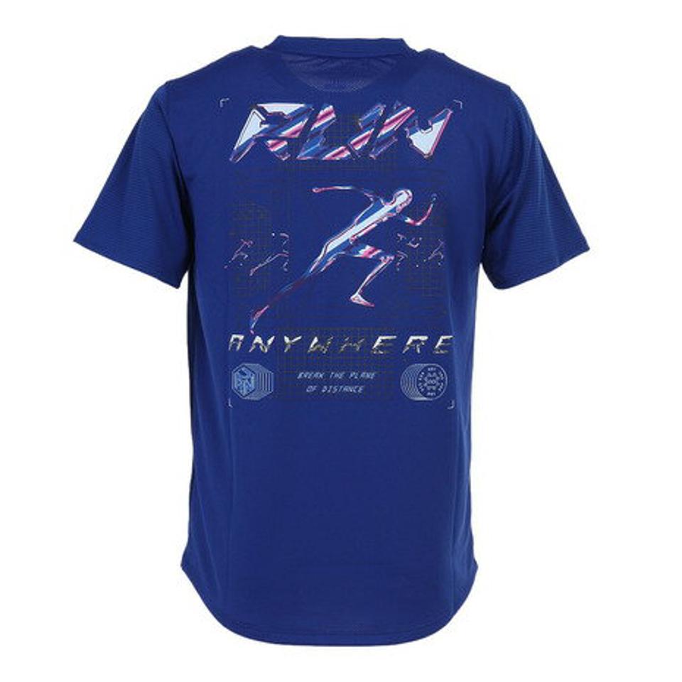 アンダーアーマー（UNDER ARMOUR）（メンズ）ランエニウェア メッシュ グラフィック ショートスリーブ Tシャツ 1375538