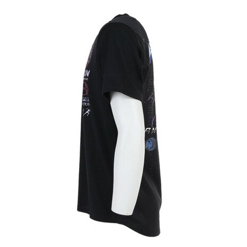 アンダーアーマー（UNDER ARMOUR）（メンズ）ランエニウェア メッシュ グラフィック ショートスリーブ Tシャツ 1375538 001