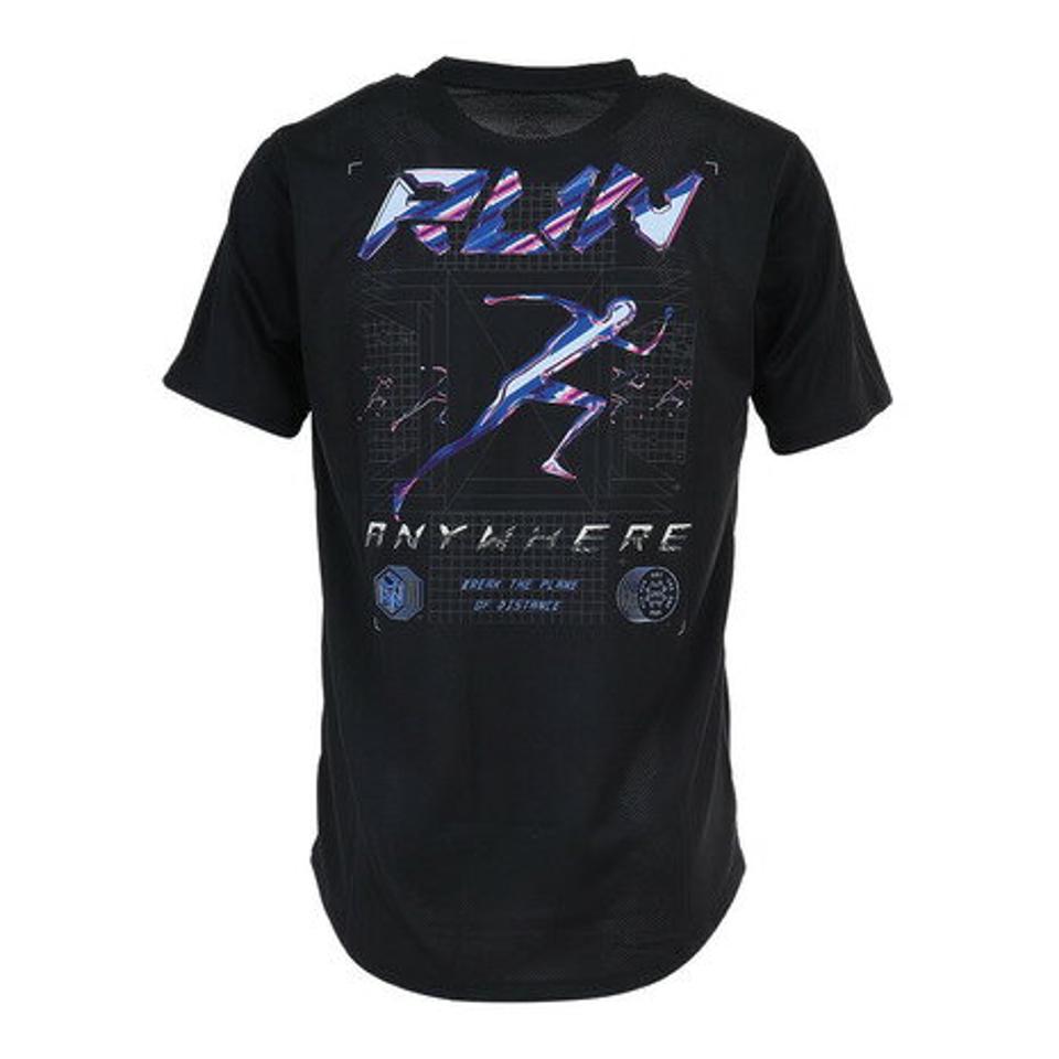 アンダーアーマー（UNDER ARMOUR）（メンズ）ランエニウェア メッシュ グラフィック ショートスリーブ Tシャツ 1375538 001