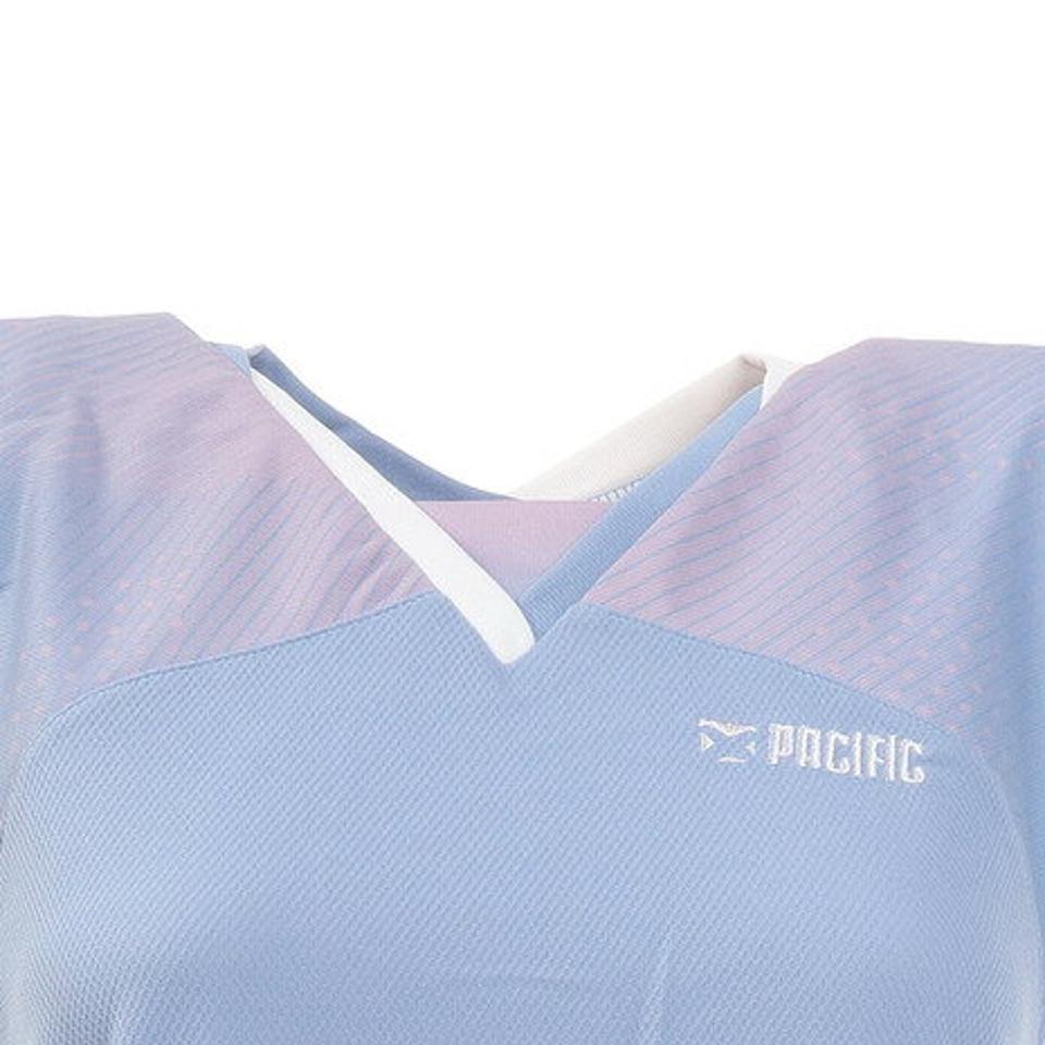 パシフィック（PACIFIC）（レディース）バドミントンウェア レディース Tシャツ PT20SW417 BLU