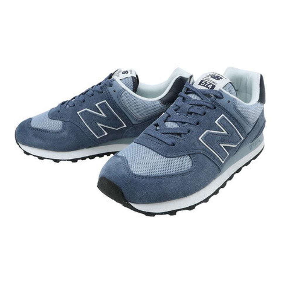 ニューバランス（new balance）（メンズ、レディース）スニーカー 574 U574WS2 D カジュアル スエード メッシュ 通学 通勤 学生 靴