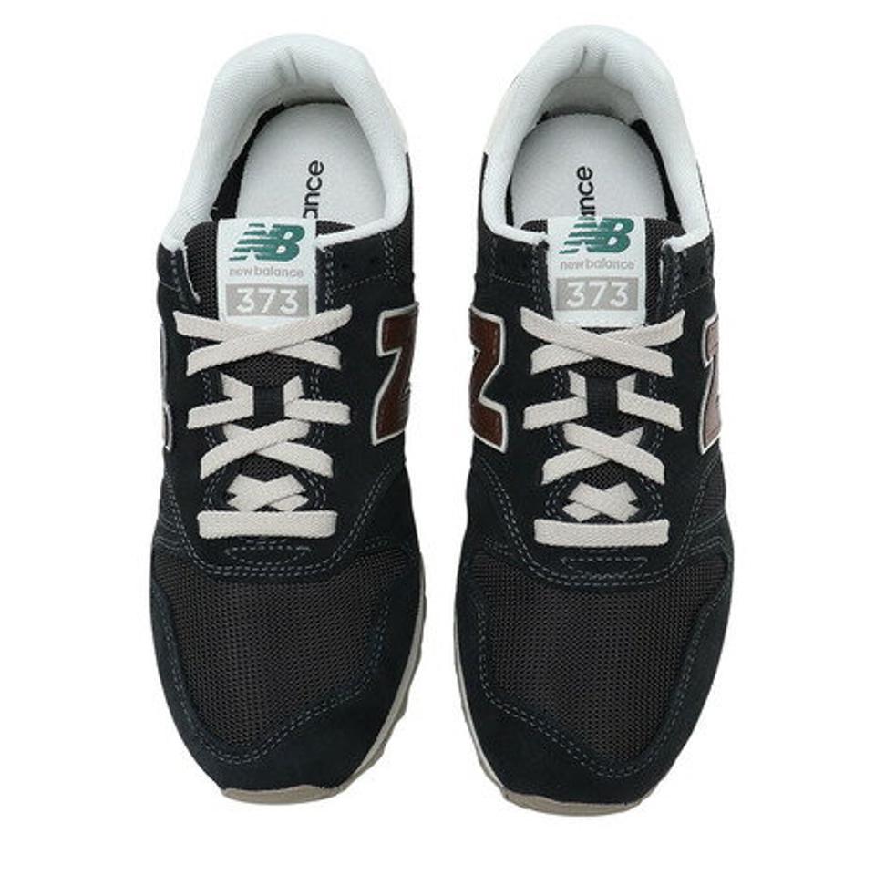 ニューバランス（new balance）（メンズ）スニーカー ブラック黒 ML373RS2 D スポーツシューズ カジュアル 通勤 通学 学生 運動 靴 シンプル ローカット