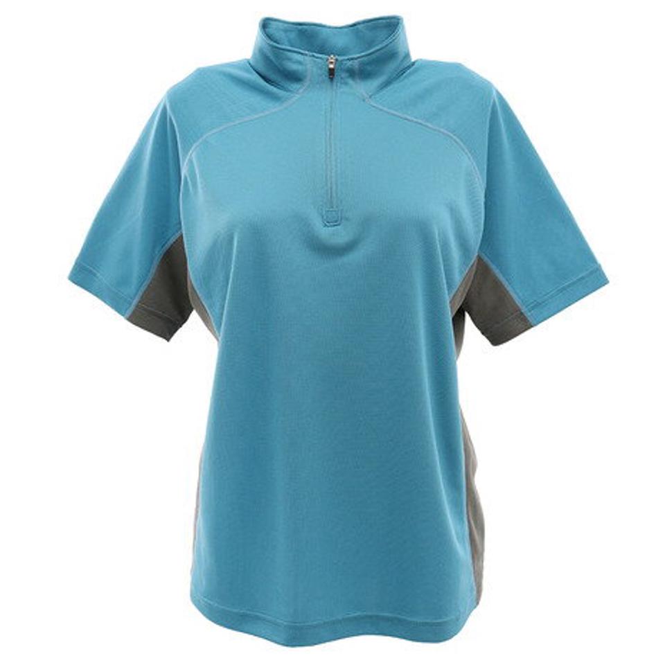 【5点以上で10%OFFクーポン!8/11まで】ホールアース(Whole Earth) tシャツ 半袖 【オンラインストア限定】WATER REPELLENT SSHZ レディース インナーウエア WEEDAC07 LBLU (レディース)