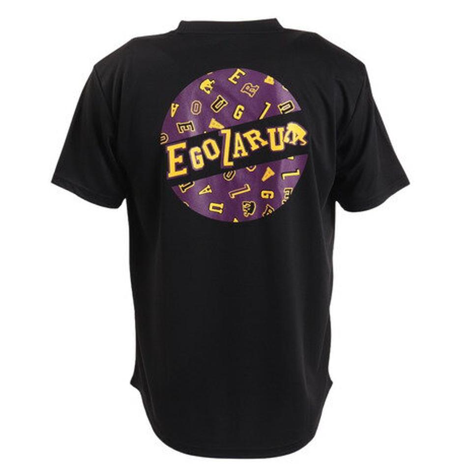 エゴザル（EGOZARU） バスケットボールウェア モノグラムバックプリントTシャツ EZST-S2245-012 （メンズ）