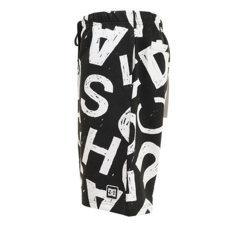 【20%OFFクーポン対象！8/10まで】ディーシー・シュー（DC SHOE）（メンズ）22 FLEECE LOGO GRAPHIC ショートパンツ 22SPDWS221048BKW