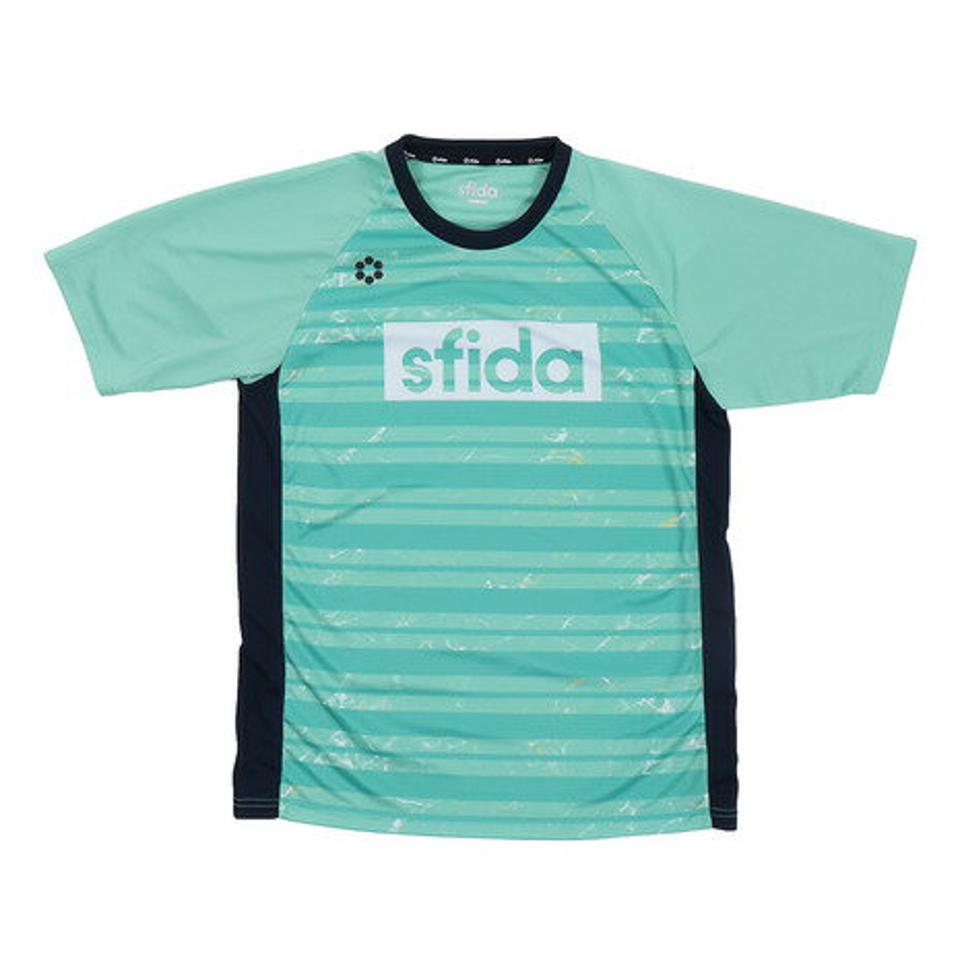 スフィーダ（SFIDA） サッカーウェア メンズ Tシャツ MINERAL 昇華 プラクティスシャツ SA-20S06 GRN （メンズ）