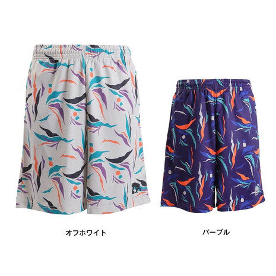 【3/25 24h限定 エントリー＆対象3店舗買い回りで最大P10倍！】エゴザル（EGOZARU）（メンズ） バスケットボールウェア ナローリーフショートパンツ EZHP-S2212