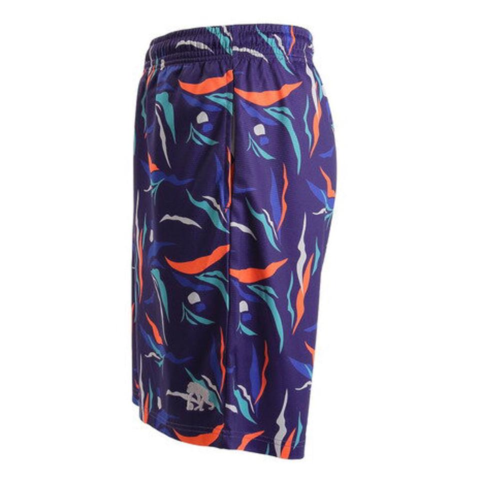 【3/25 24h限定 エントリー＆対象3店舗買い回りで最大P10倍！】エゴザル（EGOZARU）（メンズ） バスケットボールウェア ナローリーフショートパンツ EZHP-S2212