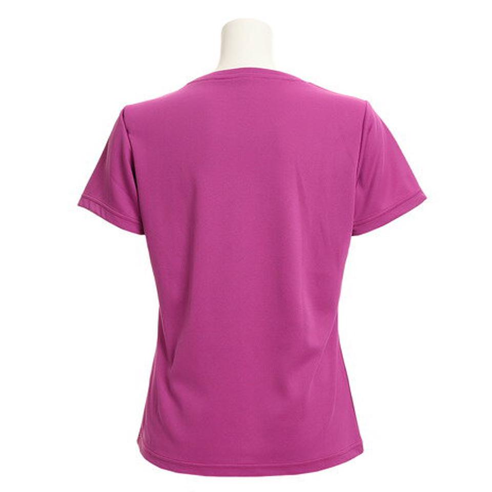 ウィッテム（HUITIEME）（レディース） テニス Tシャツ 半袖 MACARON HU19S03LS733114 【吸汗速乾/UVカット】