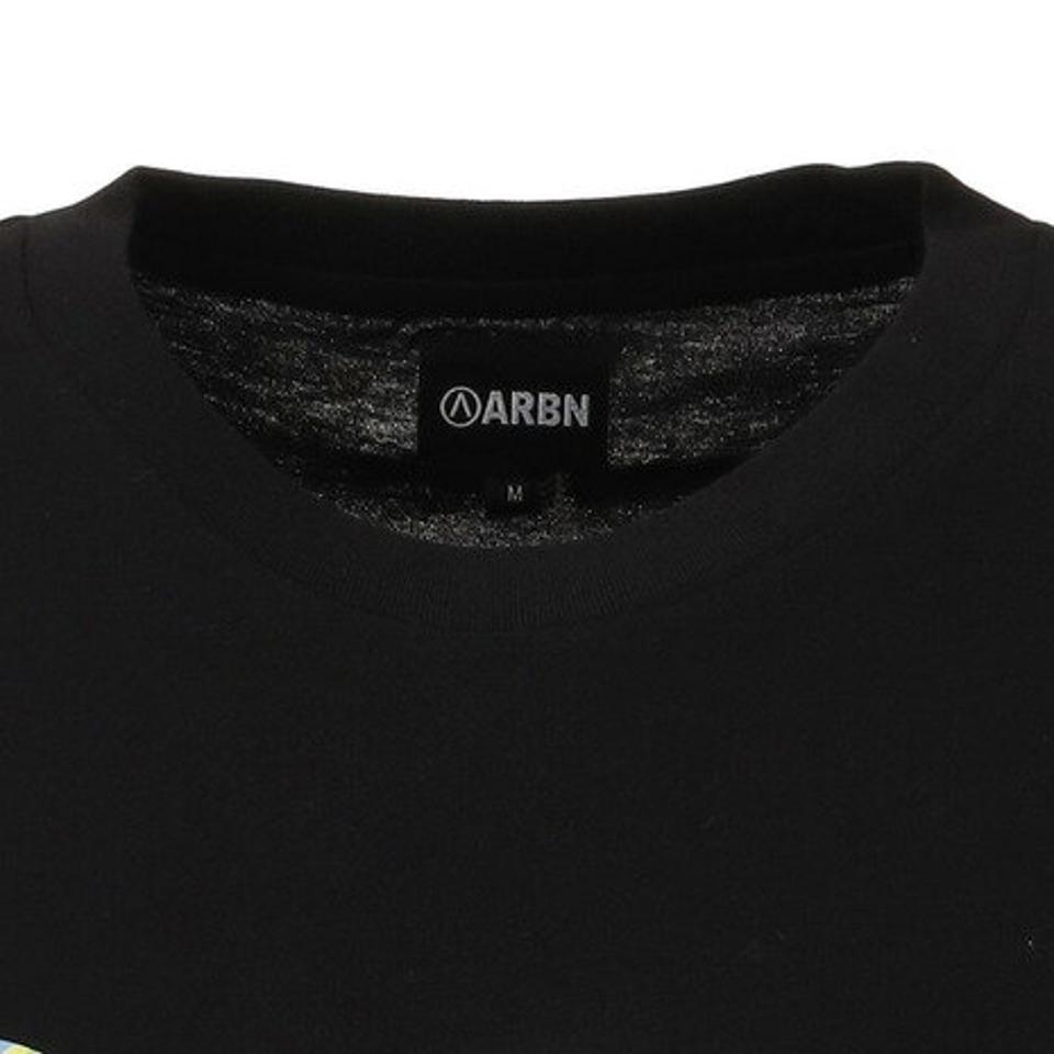 エアボーン（ARBN）（メンズ）Tシャツ メンズ 半袖 プリント SSAIRB-O001BLK/YEL カットソー