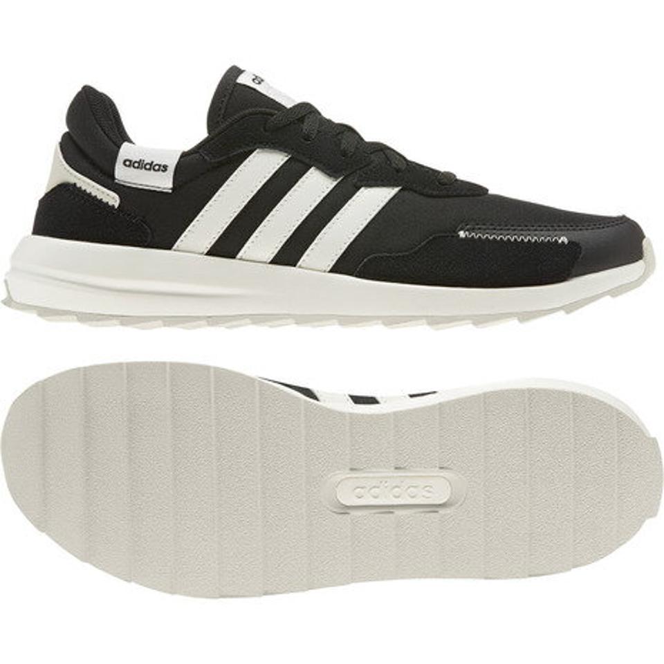 【ランニング対象品購入&エントリーでP10倍！8/19 20:00〜8/28 23:59】アディダス（adidas） レトロラン W 黒 ブラック EH1859 スポーツシューズ スニーカー ランニング ウォーキング カジュアル シンプル （レディース）