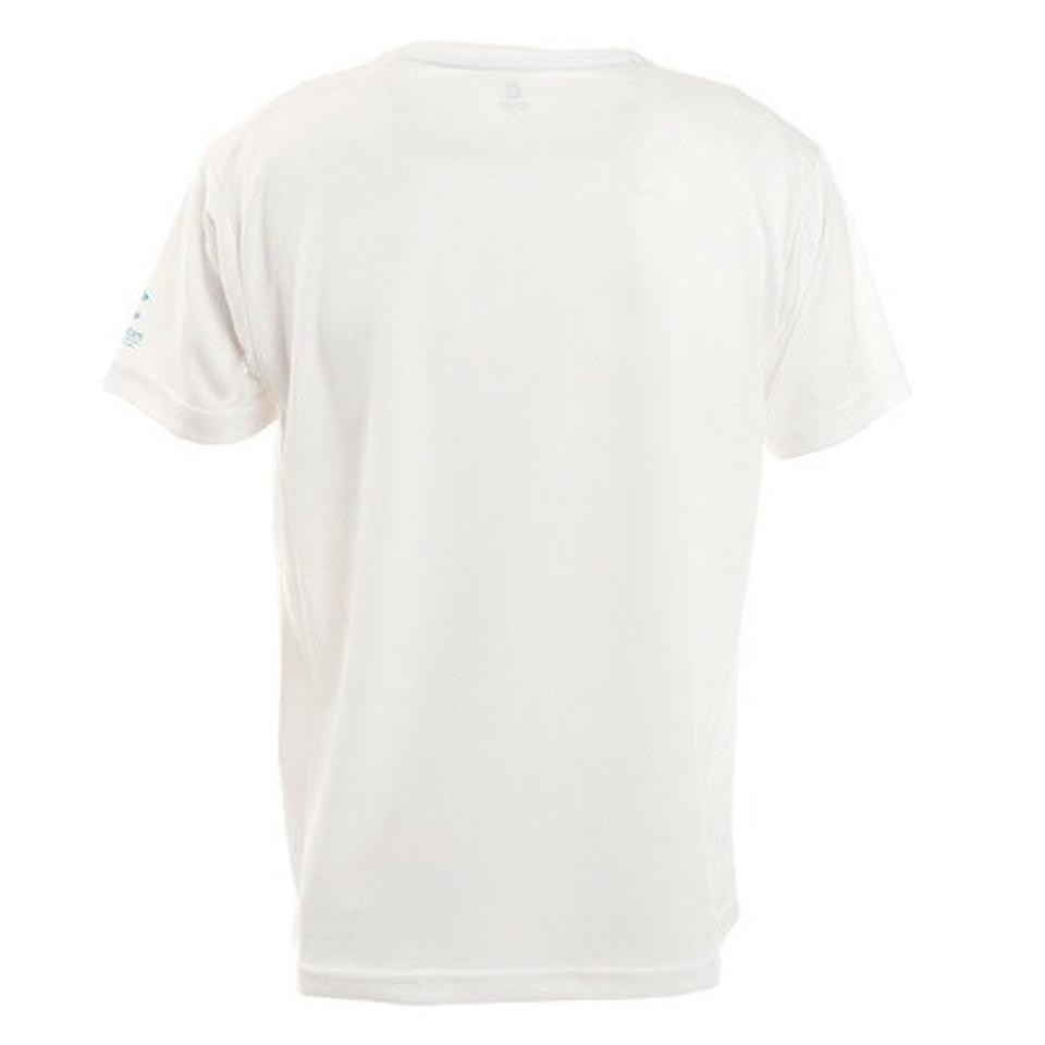 ジローム（GIRAUDM）（メンズ）ドライ 吸汗速乾 UVカット 半袖メッシュTシャツ 863GM1CD6663 WHT