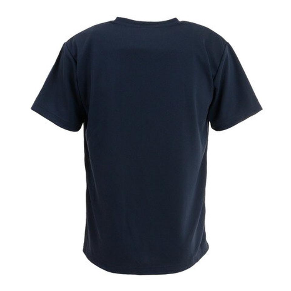 ブラックナイト（blackknight） バドミントンウェア ドライTシャツ T-2140-NVY （メンズ、レディース）
