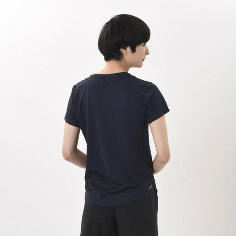 ニューバランス（new balance）（レディース）ランニング ランニングウェア レディース SAKURA ラウンドグラフィック 半袖 Tシャツ AWT1106YECL ナイトラン