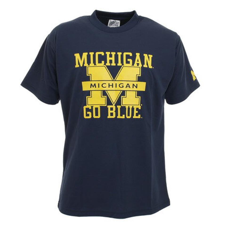 カレッジ（College）（メンズ）プラシャツ ミシガン・ウルヴァリンズ CL8192011 バスケットボールウェア NCAA Tシャツ 練習着