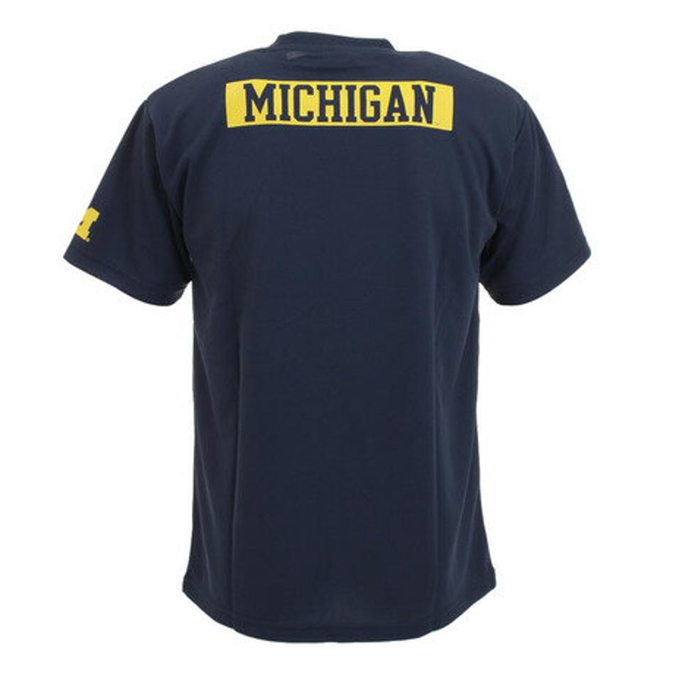 カレッジ（College）（メンズ）プラシャツ ミシガン・ウルヴァリンズ CL8192011 バスケットボールウェア NCAA Tシャツ 練習着