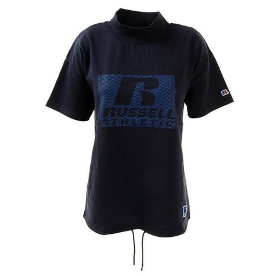 ラッセル（RUSSELL） Tシャツ レディース 半袖 ハイネック RBL20S1004 NVY （レディース）