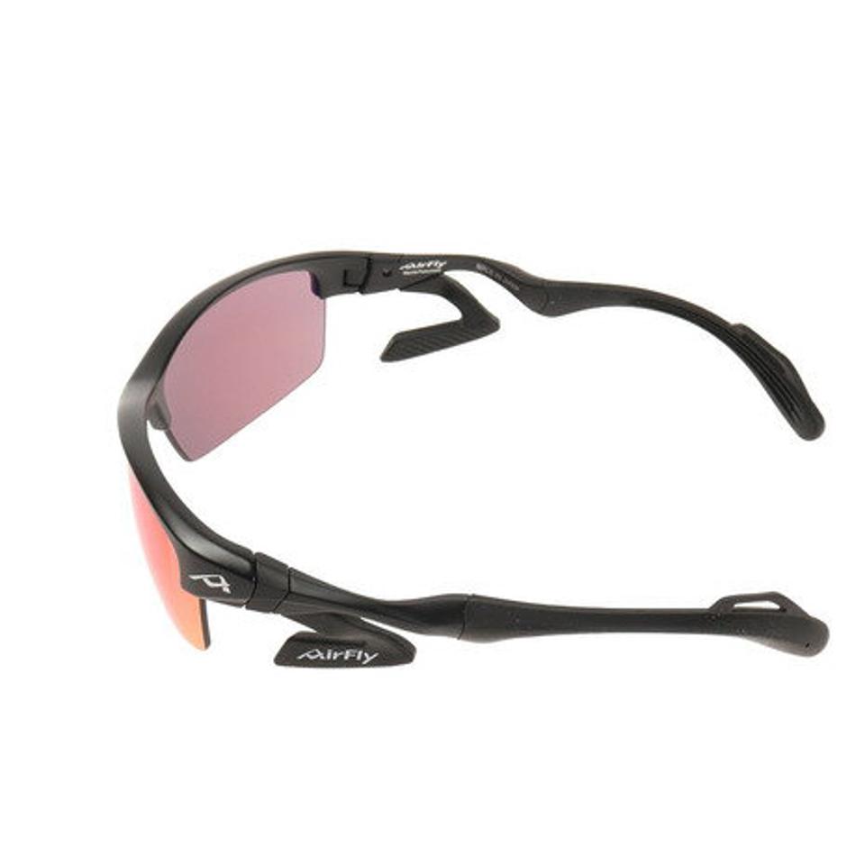 【15%OFFクーポン対象!4/25まで】エアフライ(AirFly)(メンズ、レディース)サングラス AF-303 C-1 BLACK MATT UV
