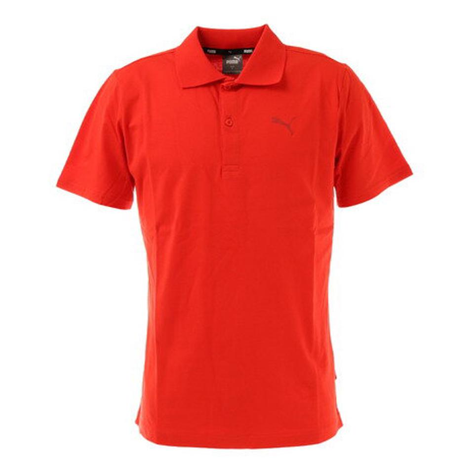 プーマ(PUMA)(メンズ)ポロシャツ 半袖 メンズ ジャージーポロシャツ 846716 47 RED