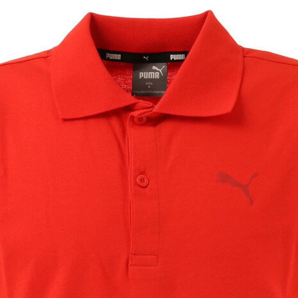プーマ(PUMA)(メンズ)ポロシャツ 半袖 メンズ ジャージーポロシャツ 846716 47 RED