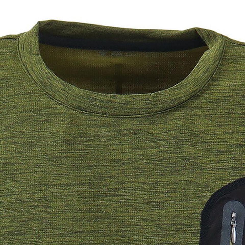 デュアリグ（DUARIG）（メンズ）半袖Tシャツ メンズ クール カチオン ポケット 863D1SD6838 KHK カットソー