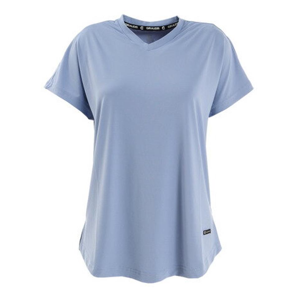 ジローム（GIRAUDM）（レディース）Tシャツ レディース 半袖 ドライプラス シャインブロック 864GM1HD6837 LIL