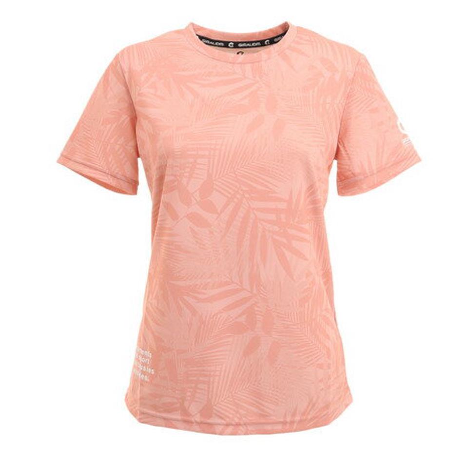 ジローム（GIRAUDM）（レディース）Tシャツ レディース 半袖 ドライ 吸汗速乾 放熱素材 UVカット 864GM1DT6698 ORG