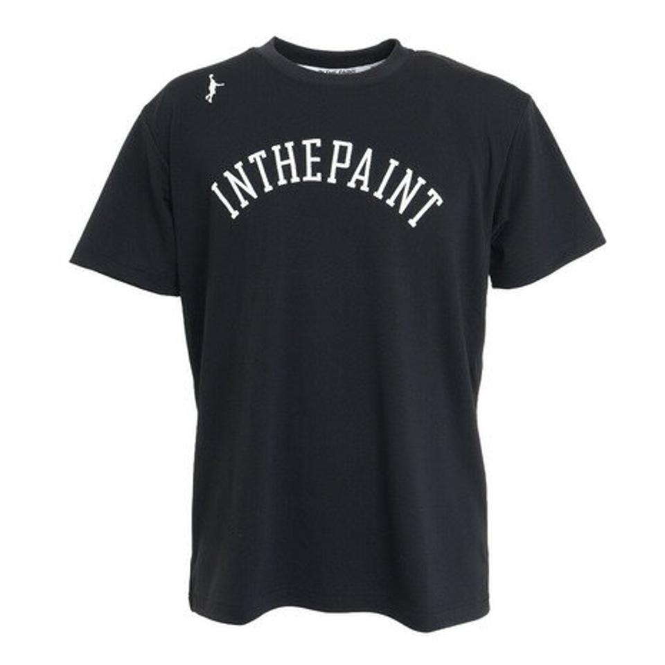 インザペイント（IN THE PAINT）（メンズ）バスケットボールウェア 半袖Tシャツ ITP22306BLK