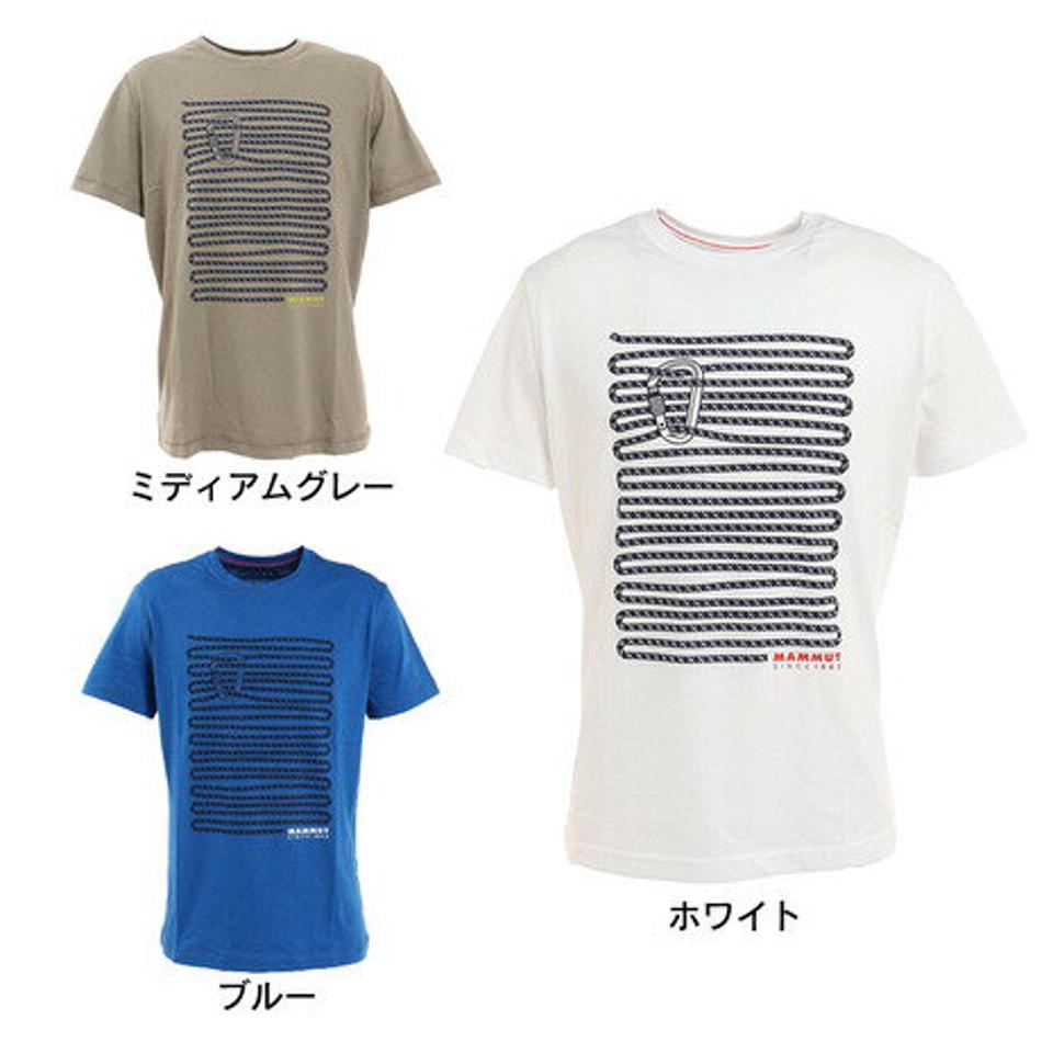 【10%OFFクーポン対象！3/11まで】マムート（MAMMUT）（メンズ） 半袖Tシャツ Core ロープ 1017-04040