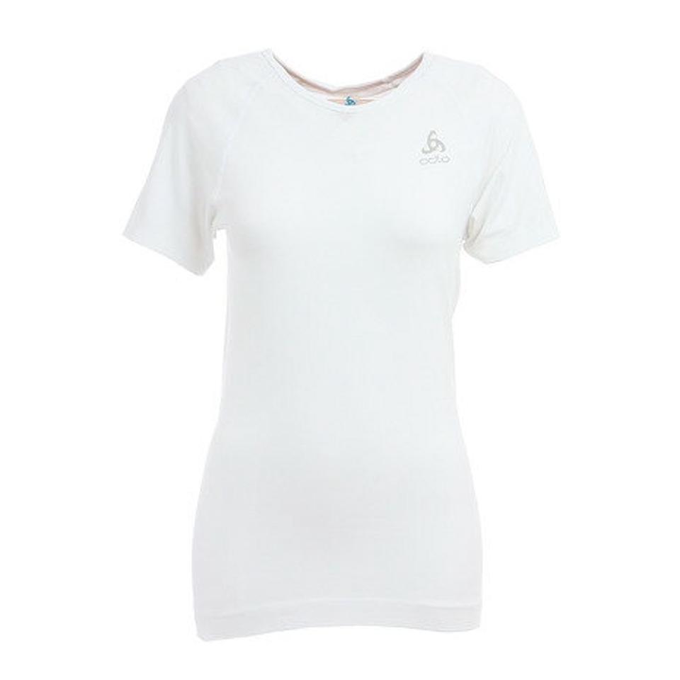 【ランニング対象品購入&エントリーでP10倍!8/19 20:00〜8/28 23:59】オドロ(ODLO) EVOLUTION LIGHT ベースレイヤー 半袖Tシャツ 184001 WHI オンライン価格 (レディース)