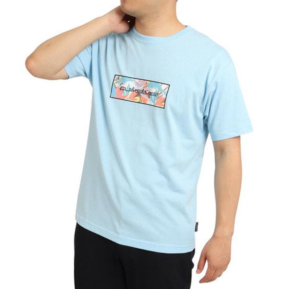 クイックシルバー（Quiksilver） Tシャツ メンズ 半袖 QS BOX 21SPQST211040SAX カットソー （メンズ）