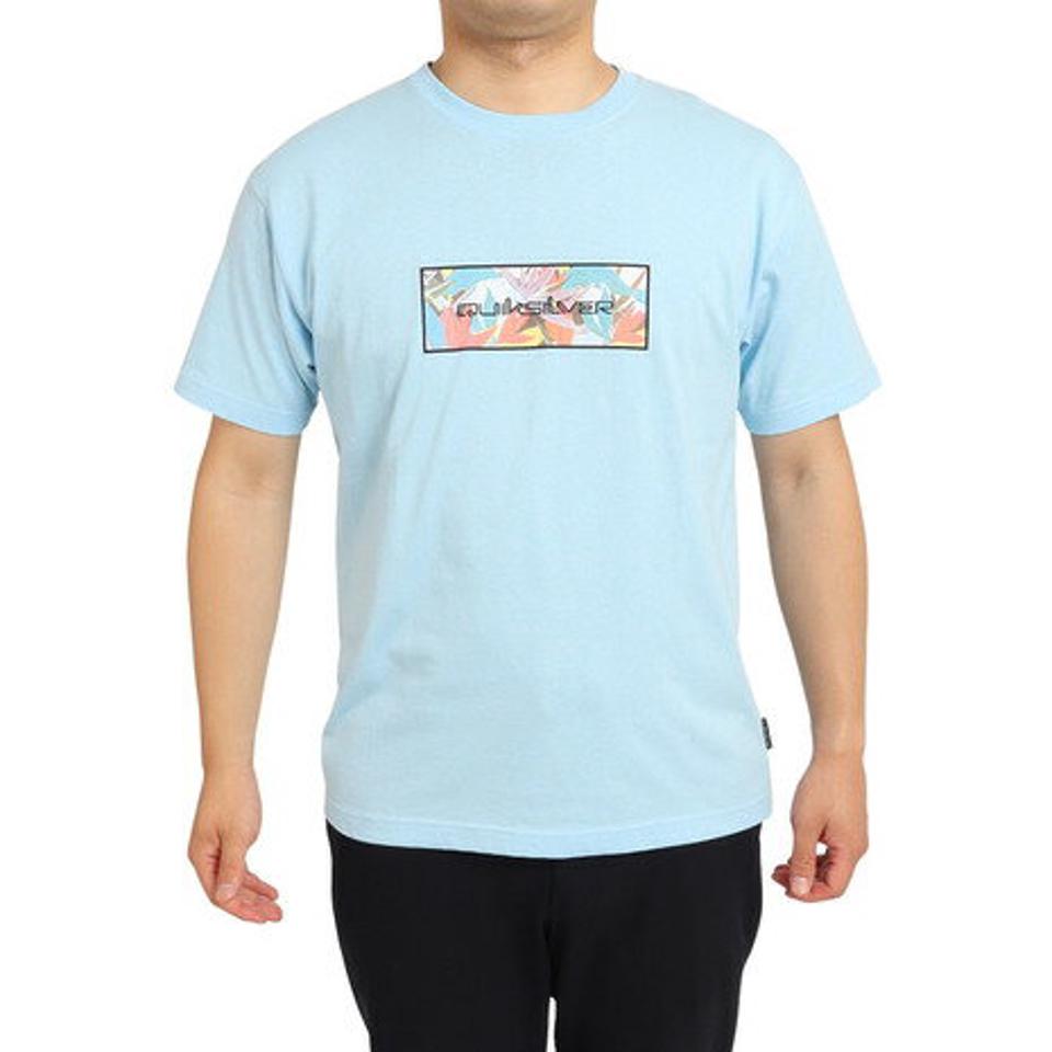 クイックシルバー（Quiksilver） Tシャツ メンズ 半袖 QS BOX 21SPQST211040SAX カットソー （メンズ）