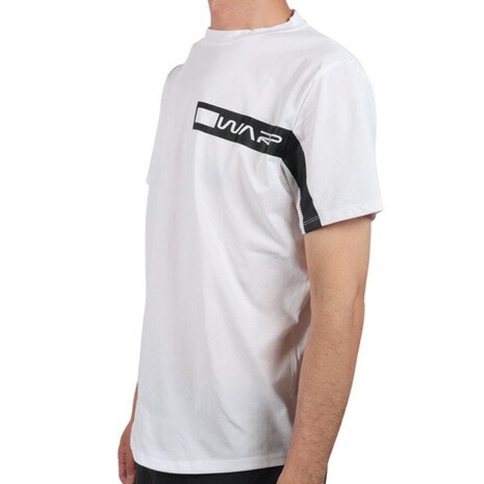 ザ・ワープ・バイ・エネーレ（The Warp By Ennerre） Tシャツ メンズ 半袖クルーネック Chest WARP WB33JA16 WHT （メンズ）