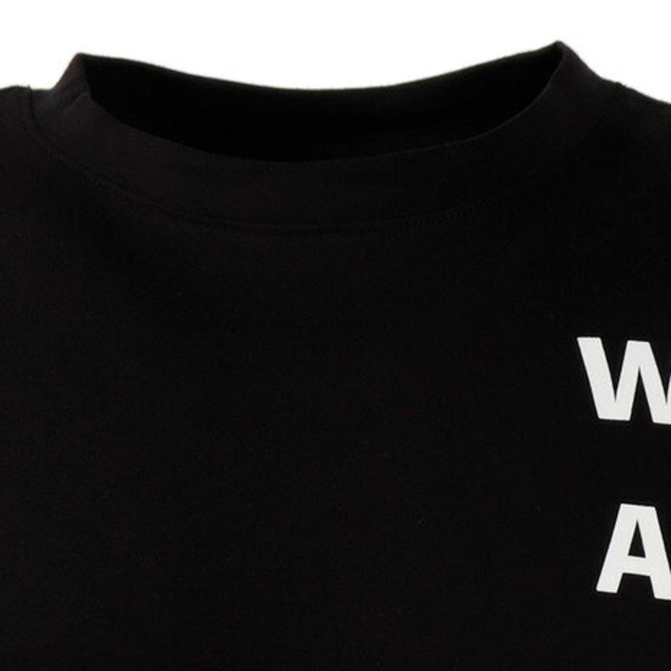 ザ・ワープ・バイ・エネーレ（The Warp By Ennerre） ワンサイドグラフィックTシャツ WB33JA13 BLK 半袖 （メンズ）