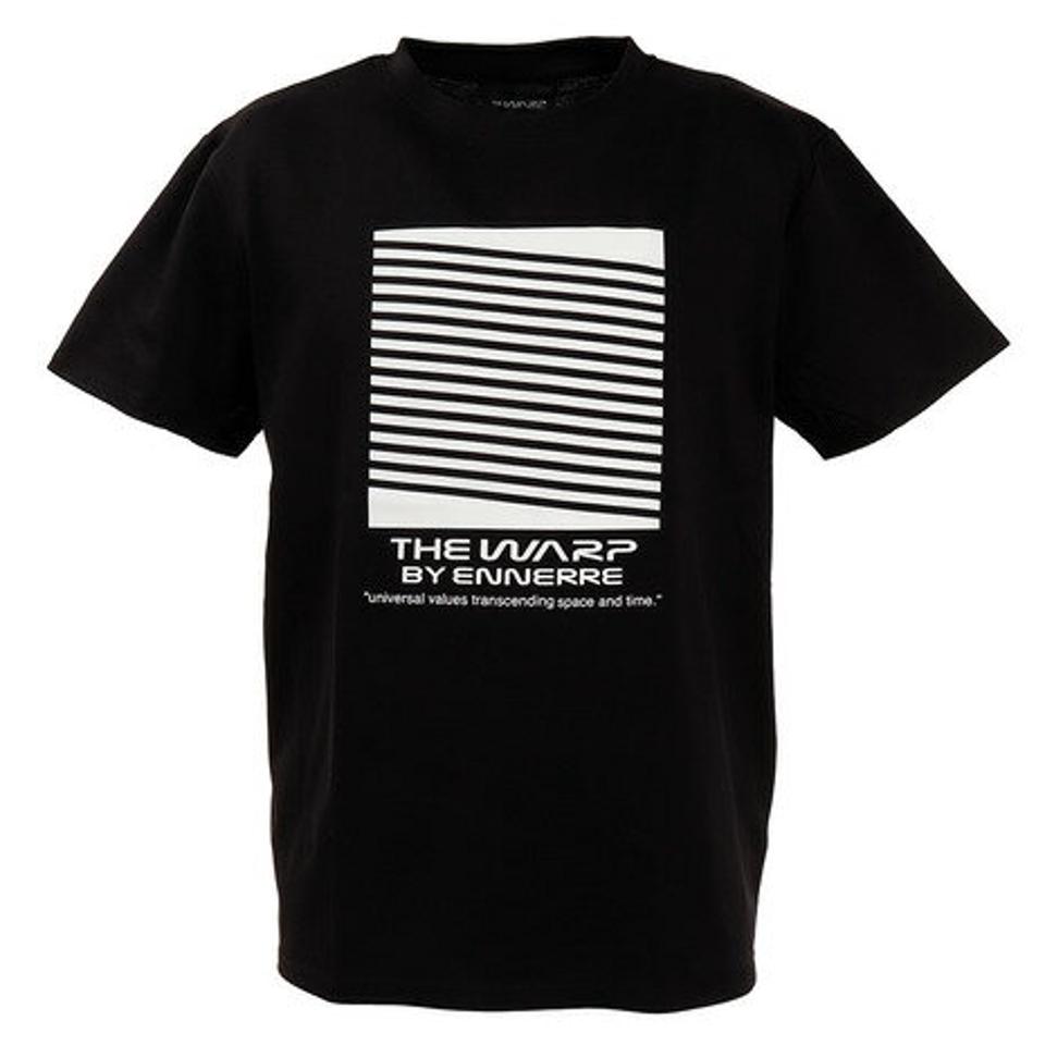 ザ・ワープ・バイ・エネーレ（The Warp By Ennerre） Tシャツ メンズ 半袖クルーネック Big Pocket WB33JA10 BLK （メンズ）