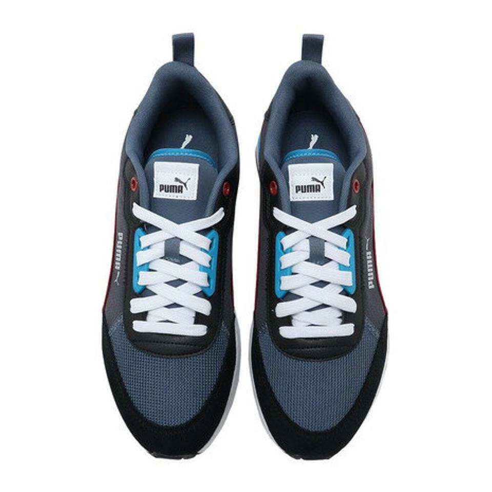 プーマ（PUMA）（メンズ）プーマ R22 ネイビー 紺 38346210 スニーカー スポーツシューズ カジュアル クッション スポーティ ストリート 通勤 通学 靴