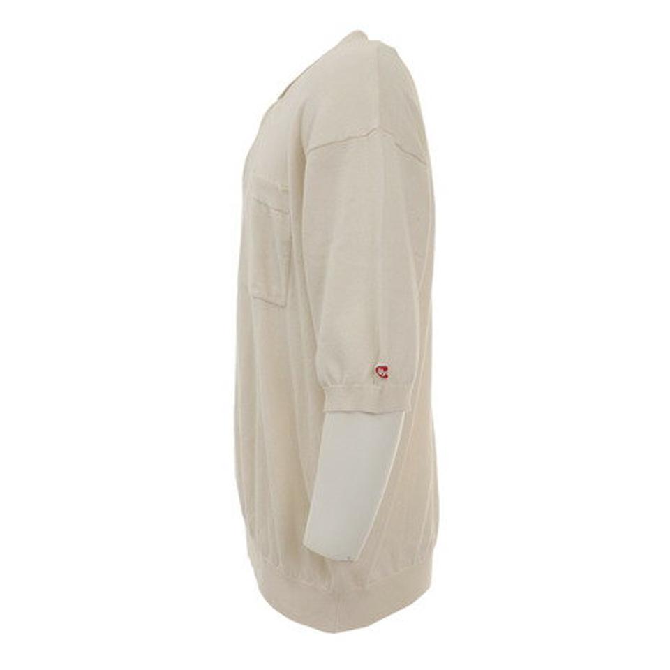 スライド（SLYDE）（メンズ）ニット半袖ポロシャツ 22SS SLYM016