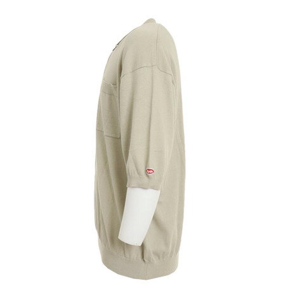 スライド（SLYDE）（メンズ）ニット半袖ポロシャツ 22SS SLYM016